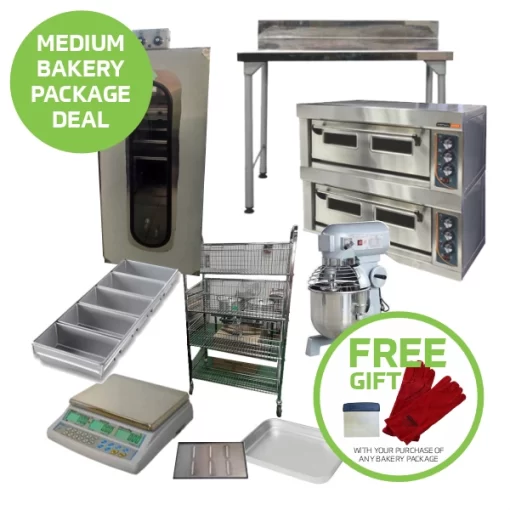 Medium bakery equipment package deal