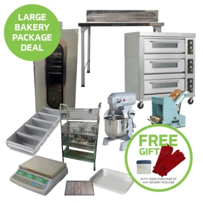 Large bakery equipment package deal