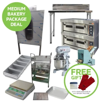 Medium bakery equipment package deal