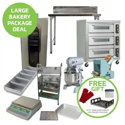 Large bakery equipment package deal