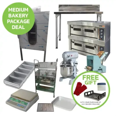 Medium bakery equipment package deal